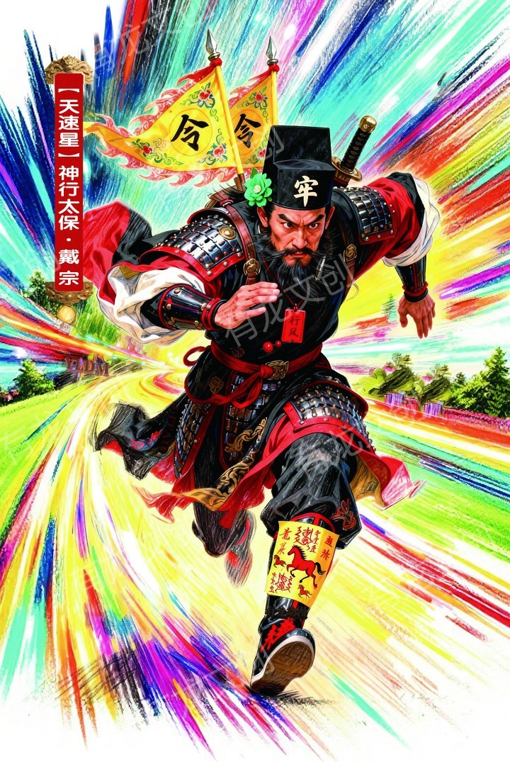 神行太保戴宗卡面正面