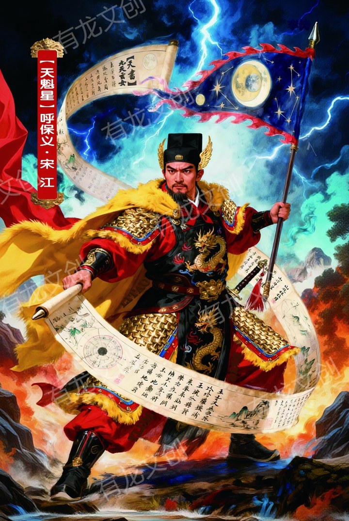 呼保义宋江卡面正面