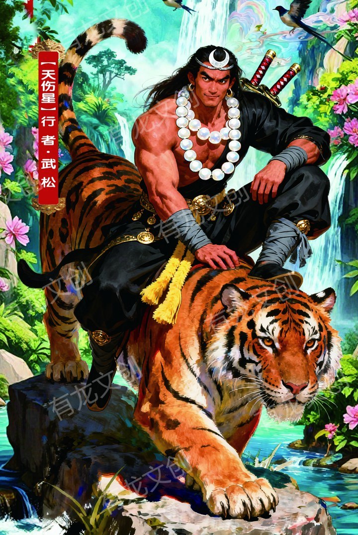 行者 武松卡面正面