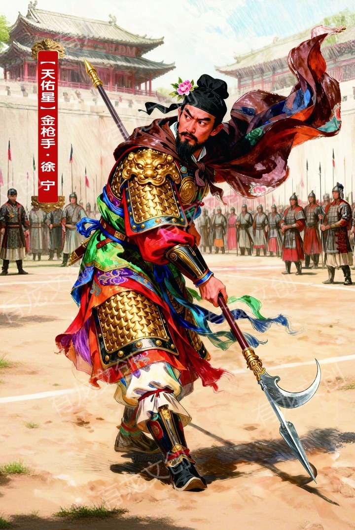 金枪手徐宁卡面正面